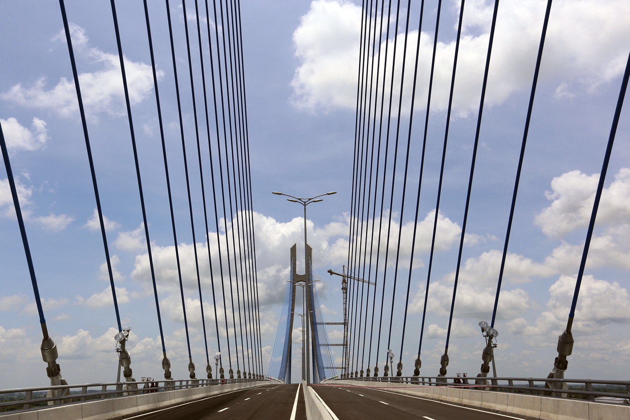 Des ouvrages de transport qui vont changer la physionomie du delta du Mékong